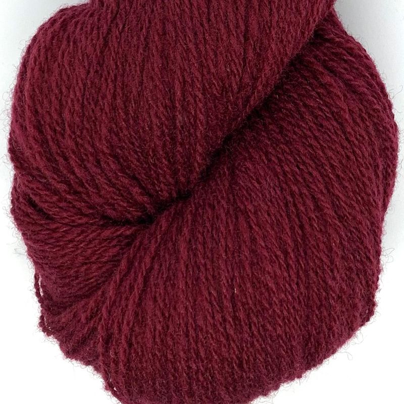 Vilje lamullgarn, burgunder F.419