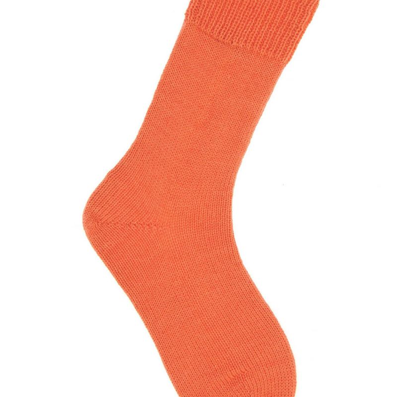 Neon sokkegarn 4tr, Orange